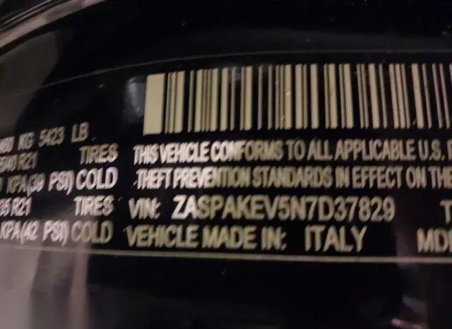 ZASPAKEV5N7D37829 2022 2022 Alfa Romeo Stelvio- Quadrifogli 9