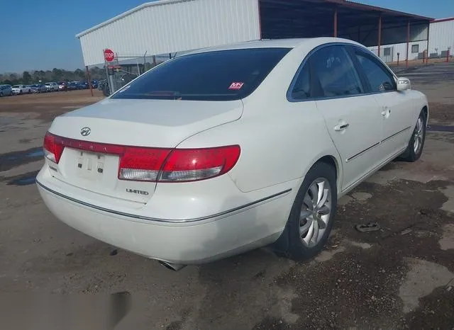 KMHFC46FX7A176607 2007 2007 Hyundai Azera- Limited/Se 4