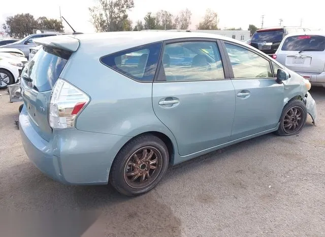 JTDZN3EU5D3218607 2013 2013 Toyota Prius- V Three 4