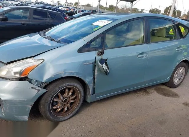 JTDZN3EU5D3218607 2013 2013 Toyota Prius- V Three 6