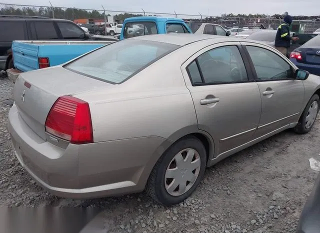 4A3AB36F25E051714 2005 2005 Mitsubishi Galant- Es/Se 4