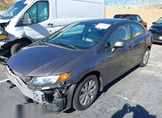 19XFB2F53CE311775 2012 2012 Honda Civic- Sedan LX 2