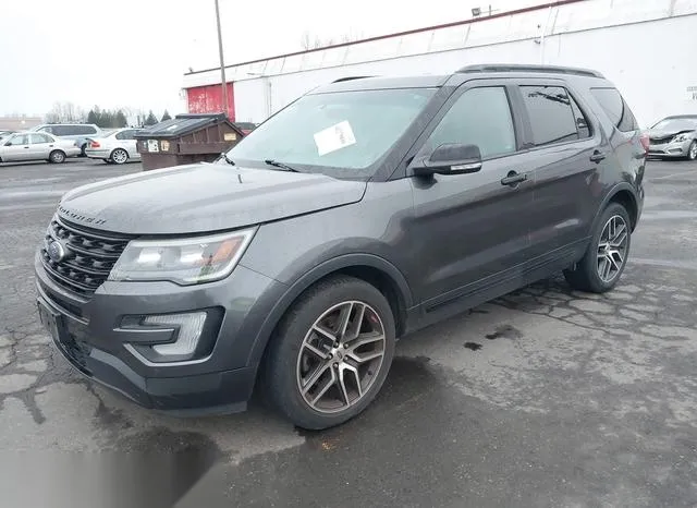 1FM5K8GT0GGC24297 2016 2016 Ford Explorer- Sport 2