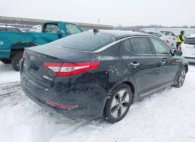 KNAGM4AD8D5043261 2013 2013 KIA Optima- Hybrid EX 4