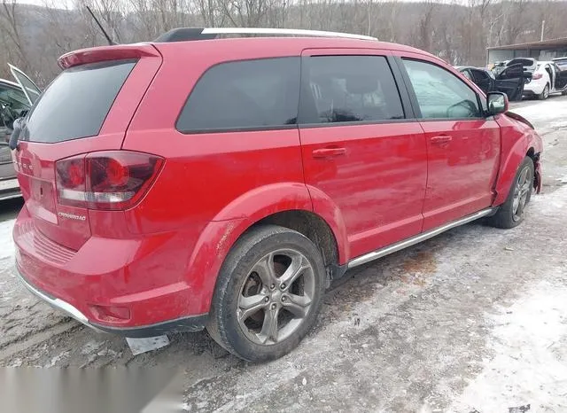 3C4PDDGG4HT577822 2017 2017 Dodge Journey- Crossroad Plus Awd 4