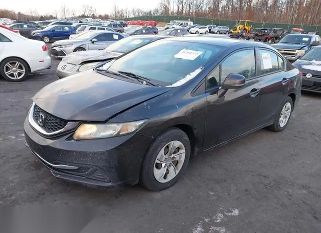 19XFB2F57DE214144 2013 2013 Honda Civic- LX 2