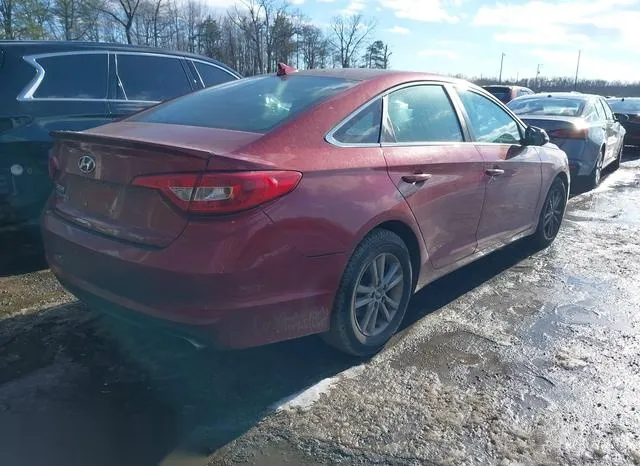 5NPE24AF0FH121701 2015 2015 Hyundai Sonata- SE 4