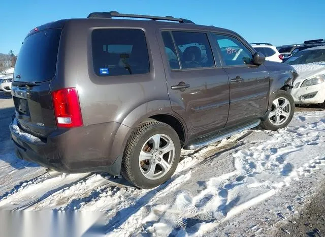 5FNYF4H5XDB070685 2013 2013 Honda Pilot- Ex-L 4