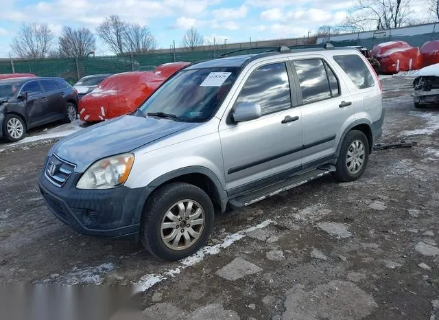 JHLRD78886C039850 2006 2006 Honda CR-V- EX 2