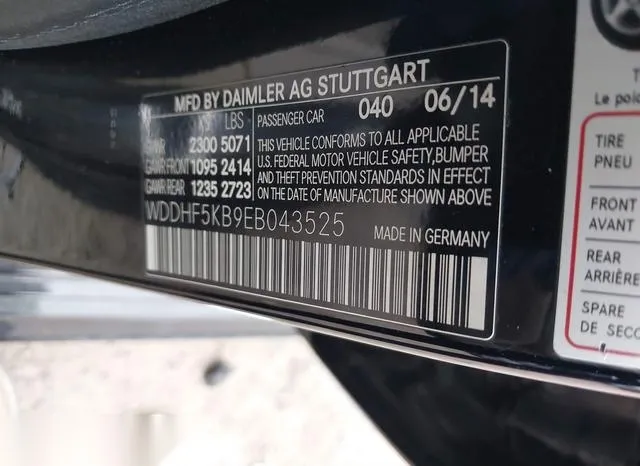 WDDHF5KB9EB043525 2014 2014 Mercedes-Benz E 350 9