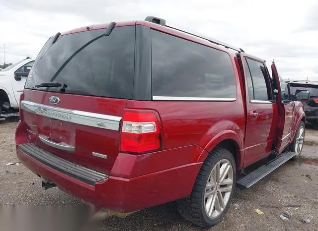 1FMJK1LT0FEF40482 2015 2015 Ford Expedition- El Platinum 4