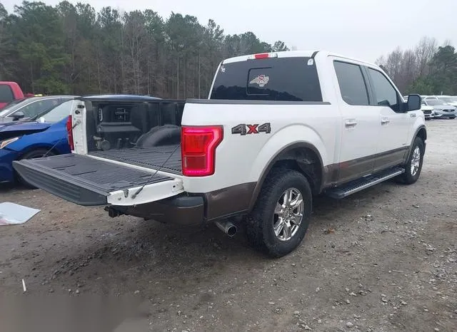 1FTEW1EGXFKE33502 2015 2015 Ford F-150- Lariat 4