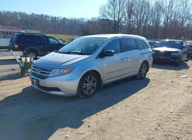 5FNRL5H60DB061442 2013 2013 Honda Odyssey- Ex-L 2