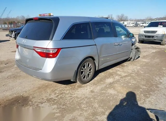 5FNRL5H60DB061442 2013 2013 Honda Odyssey- Ex-L 4