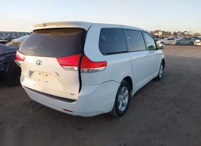 5TDKA3DC9CS014900 2012 2012 Toyota Sienna- Le 8 Passenger 4