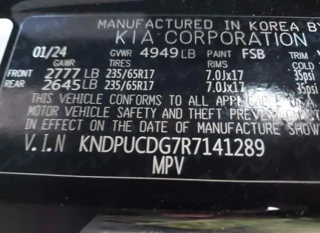 KNDPUCDG7R7141289 2024 2024 KIA Sportage Hybrid- LX 9