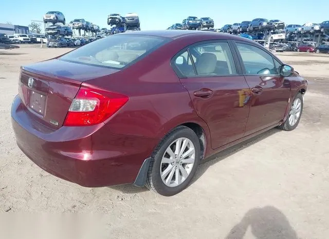 2HGFB2F91CH567339 2012 2012 Honda Civic- Sedan Ex-L 4