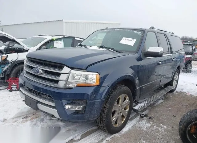 1FMJK1MT3FEF26302 2015 2015 Ford Expedition- El Platinum 2