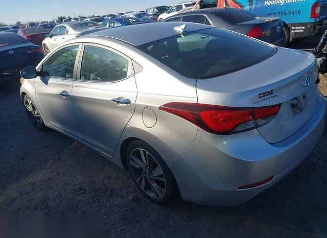 KMHDH4AE2EU076052 2014 2014 Hyundai Elantra- Limited 3