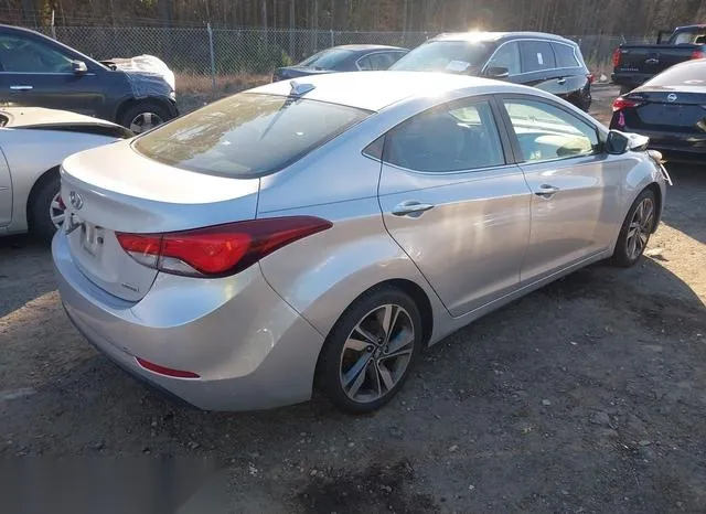 KMHDH4AE2EU076052 2014 2014 Hyundai Elantra- Limited 4