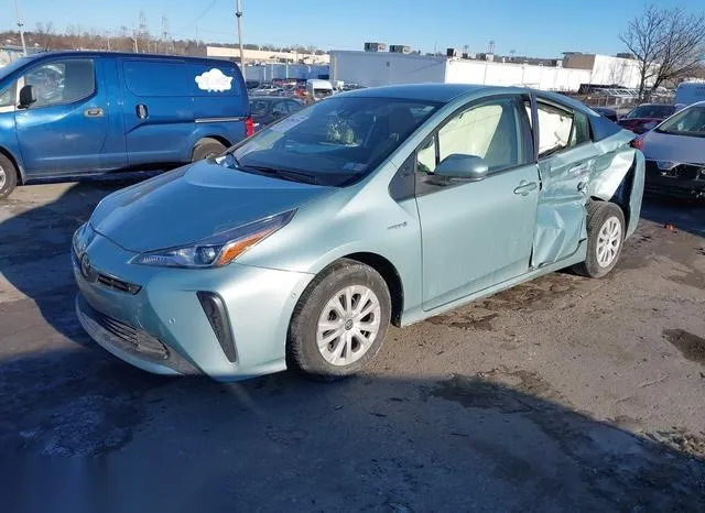 JTDKAMFU6M3135740 2021 2021 Toyota Prius- LE 2