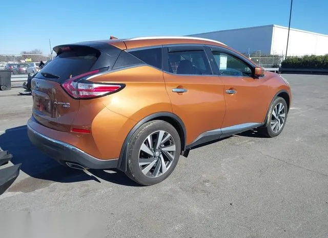 5N1AZ2MHXFN286467 2015 2015 Nissan Murano- Platinum 4