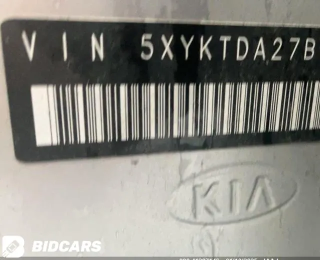 5XYKTDA27BG136890 2011 2011 KIA Sorento- Lx V6 9