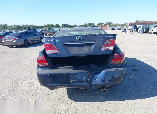 JTHBA30G165145837 2006 2006 Lexus ES- 330 6