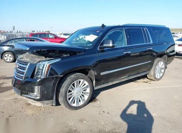 1GYS4KKJ3KR171624 2019 2019 Cadillac Escalade- Esv Platinum 2