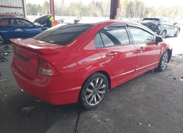 2HGFA55549H706505 2009 2009 Honda Civic- SI 4