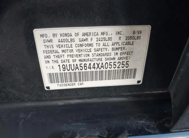 19UUA5644XA055255 1999 1999 Acura TL- 3-2 9