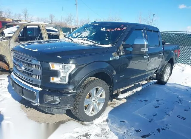 1FTEW1EG7FFC50082 2015 2015 Ford F-150- Platinum 2