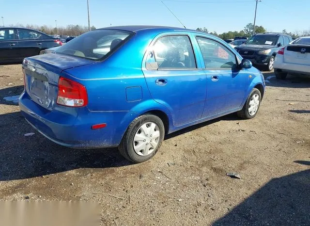 KL1TD52624B171785 2004 2004 Chevrolet Aveo 4