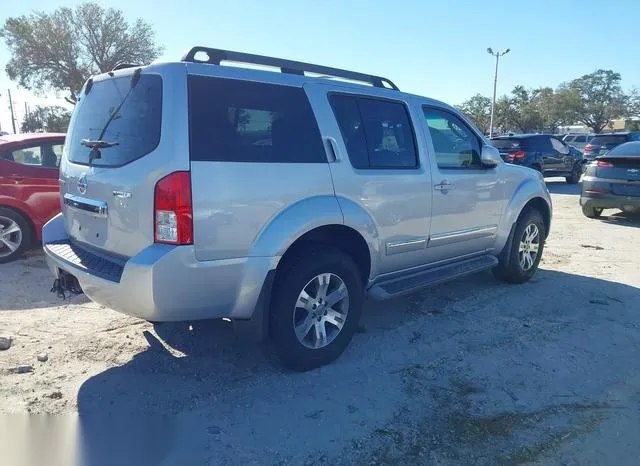 5N1AR1NB9CC635808 2012 2012 Nissan Pathfinder- Silver 4