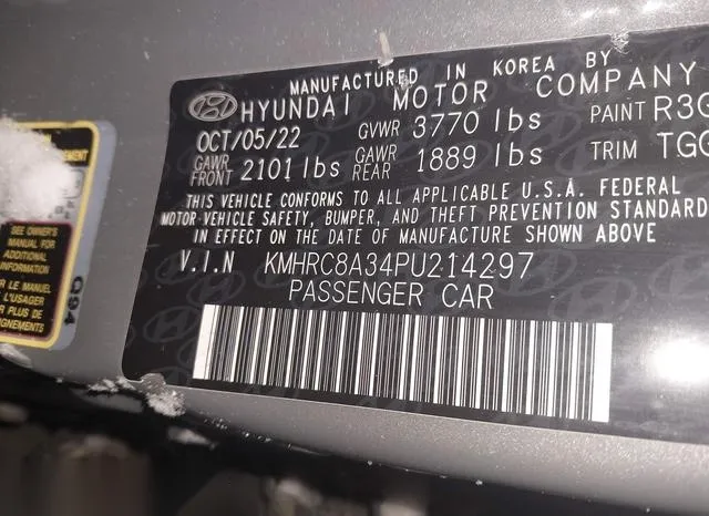 KMHRC8A34PU214297 2023 2023 Hyundai Venue- Sel 9