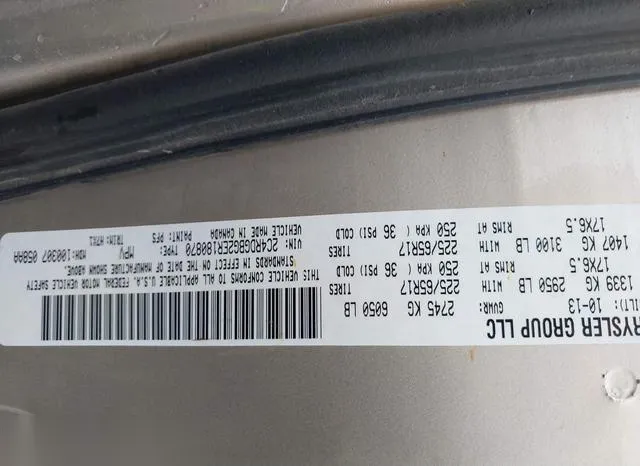 2C4RDGBG2ER180870 2014 2014 Dodge Grand Caravan- SE 9