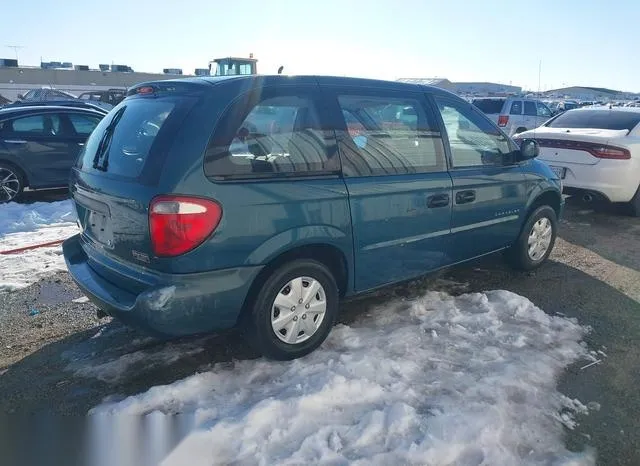 1C4GJ25B01B218110 2001 2001 Chrysler Voyager 4