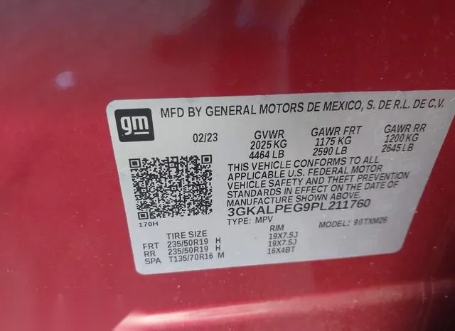 3GKALPEG9PL211760 2023 2023 GMC Terrain- Fwd Slt 9