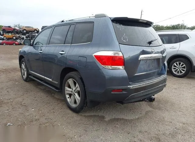 5TDYK3EH0CS052467 2012 2012 Toyota Highlander- Limited V6 3