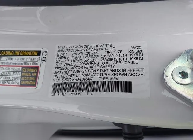 5J8TC2H76PL016487 2023 2023 Acura RDX- Advance Package 9