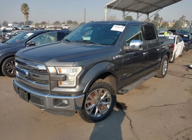 1FTEW1EG0GKE15706 2016 2016 Ford F-150- Lariat 2