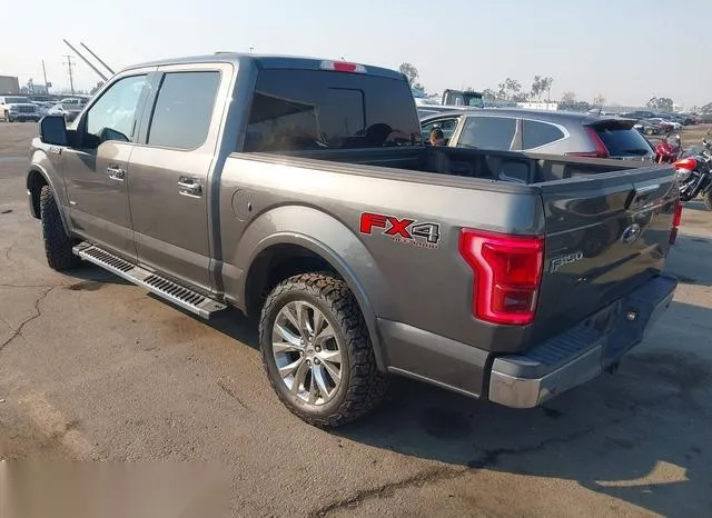 1FTEW1EG0GKE15706 2016 2016 Ford F-150- Lariat 3