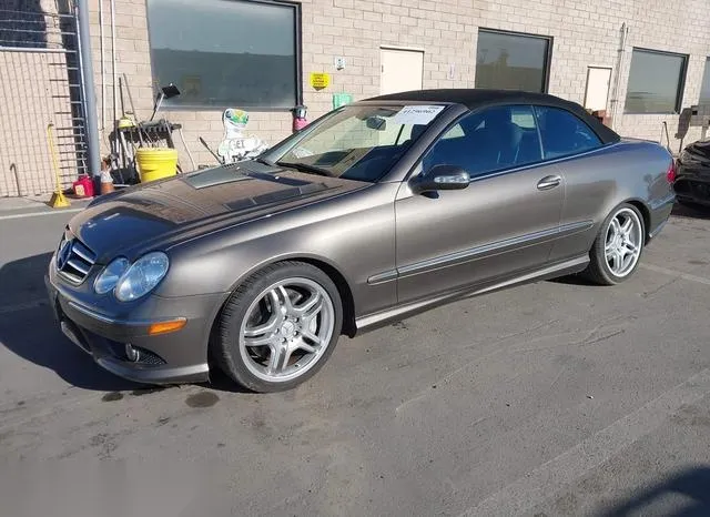 WDBTK72GX8T091054 2008 2008 Mercedes-Benz CLK 550 2