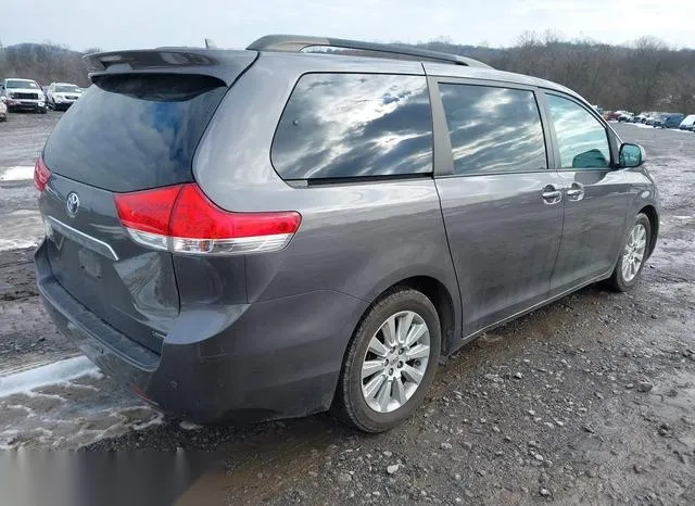 5TDYK3DC0CS183534 2012 2012 Toyota Sienna- Xle/Limited 4