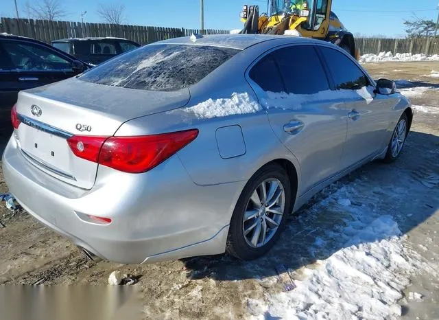 JN1BV7AR3EM697490 2014 2014 Infiniti Q50- Premium 4