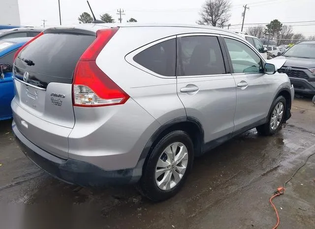 2HKRM4H72DH627442 2013 2013 Honda CR-V- Ex-L 4