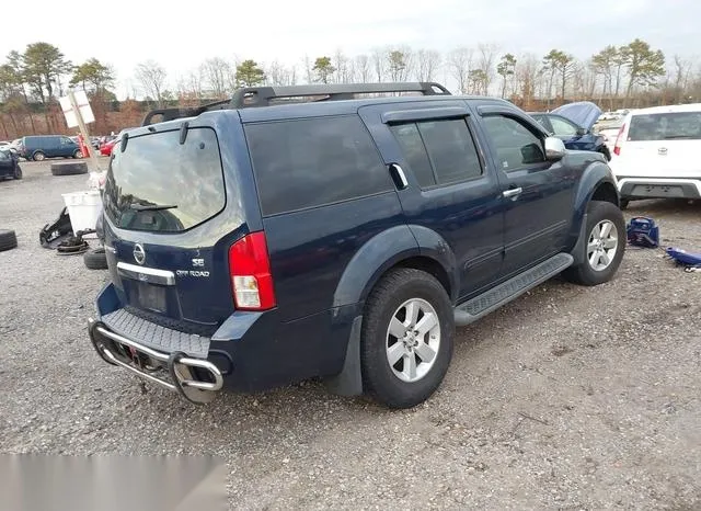 5N1AR18B08C616664 2008 2008 Nissan Pathfinder- SE 4