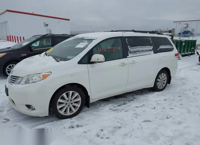 5TDDK3DC2DS053559 2013 2013 Toyota Sienna- Xle/Limited 2