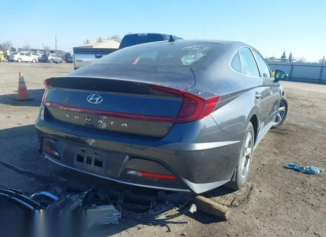 5NPEG4JA6MH076136 2021 2021 Hyundai Sonata- SE 4