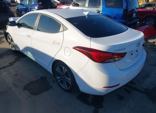 KMHDH4AH9FU374660 2015 2015 Hyundai Elantra- Sport 3